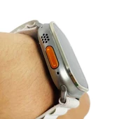 Apple Watch Ultra 49mm Zore Metal Kasa Koruyucu Saat Çerçevesi - 5