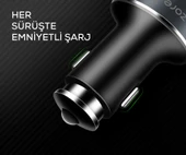 Zore ZR-C502 2+2 Araç Şarj Seti - 7