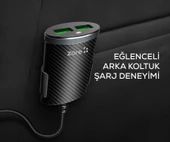 Zore ZR-C502 2+2 Araç Şarj Seti - 5