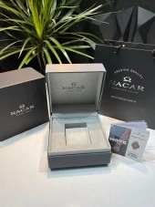 Nacar Bileklik Hediyeli Takvimli Sapphire Camlı 10 Atm 2Yıl Garantili Erkek Kol Saati 299227-ACM thumbnail 6