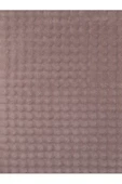 Dekoratif Bubble Uzun Tüylü Yumuşak Puffy Peluş Kaymaz Yıkanabilir Salon Antre Halı Yolluk Pembe - 7