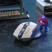 Coofbe 4 Ayarlanabilir DPI Şarj Edilebilir 500mAh 2.4G Kablosuz Mouse Ofis Oyun Mouse İos Mac Windows Uyumlu - 3
