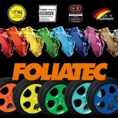 Foliatec Jant Metal Sprey Folyo Yüzey Kaplama Seti 2x400ml. Metalik Altin Mat - 5