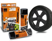 Foliatec Jant Metal Sprey Folyo Yüzey Kaplama Seti 2x400ml. Siyah Mat thumbnail 1