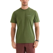 Columbia Csc M Basic Sm Logo Brushed Ss Tee Erkek Kısa Kollu Tişört CS0282-352 - 1