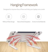 Zore Xgear X1 Ayarlanabilir Dizüstü Laptop Standı - 8