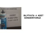 DERBY, 500 Gr, 4 ADET,P.U MARİN DENİZ TUTKALI, BAL RENGİ, D93 - 1