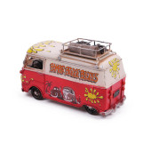 Dekoratif Metal Minibüs Çerçeveli ve Kumbaralı 1304E-3831 Model-M78 - 1