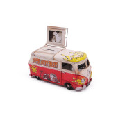 Dekoratif Metal Minibüs Çerçeveli ve Kumbaralı 1304E-3831 Model-M78 - 4