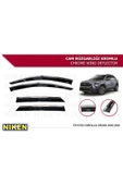 Corolla Cross 2020-2023 Kromlu Cam Rüzgarlığı Uyumlu - 1