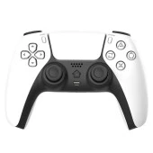 Cosmostech PLAYX PS4 ,PC , Android Tv , Tv Box Mobil Uyumlu Kablosuz Controller Gamepad Oyun Kolu Beyaz-Siyah - 1