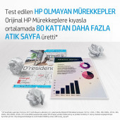 HP 653 Mürekkep Kartuşu Siyah 3YM75AE - 5