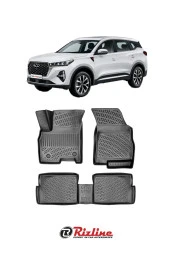 Chery Tiggo 7 Pro 2022 Sonrası Siyah 3D Havuzlu Paspas - 1