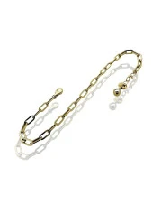 Taşsız Trend Zincir Ataç Model Altın Bileklik 14 Ayar thumbnail 1