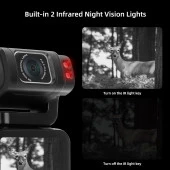 ORDRO Kamera 5K 56MP Video Kamera WiFi IR Gece Görüşlü Vlogging Kamera - 4