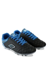 SLAZENGER Siyah/Mavi Futbol Erkek Krampon Ayakkabı - 2
