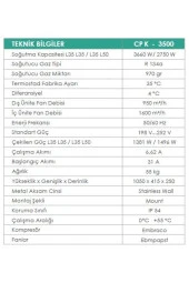 3500W İç/Dış Ortam Pano Kliması - 4