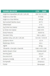 2500W İç/Dış Ortam Pano Kliması - 4