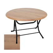 Klasik Katlanır Werzalit Yuvarlak Tabla Masa 107cm - Novagento - 1
