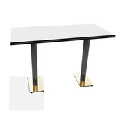 Karanfil Kompakt Laminat Gold Masa 70x120 - Ultra White - 1
