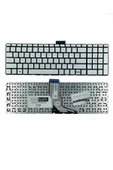 Hp ile Uyumlu 15s-fq2049nt, 15s-fq2050nt, 15s-fq2062nt, 15s-fq2071nt Klavye Gümüş Gri TR - 1