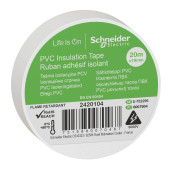 Schneider 20 M Beyaz İzole Bant 8 Adet - 1