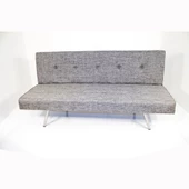 Best 3lü Ofis Koltuğu Yataklı - Gri - 1