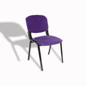 Form Ofis ve Toplantı Sandalyesi (Kumaş) - Mor - 1
