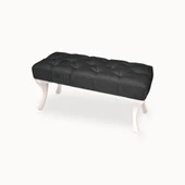 Bench Puf Kapitoneli - Siyah - 1