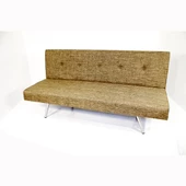 Best 3lü Ofis Koltuğu Yataklı - Açık Kahve - 1