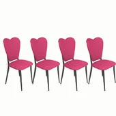 Aşk-ı Derun Sandalye (4adet) -  Pembe - 1