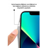 Apple İphone 13 PRO MAX Uyumlu Puffer Silikon Kılıf Kamera Koruma Lens Korumalı Parlak Telefon Kılıfı BEYAZ - 6