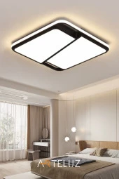 ARTELUZ KESİK KARE MODEL MODERN PLAFONYER AVİZE (50X50 CM) - 2