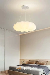 ARTELUZ Luxury Bulut Model Modern Sarkıt Avize (55 CM) thumbnail 1