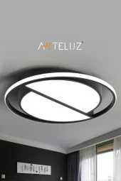 ARTELUZ KESİK YUVARLAK MODEL MODERN PLAFONYER AVİZE (50 CM) - 2