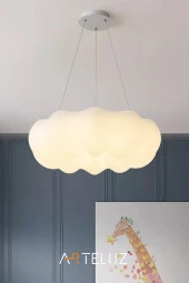 ARTELUZ Luxury Bulut Model Modern Sarkıt Avize (55 CM) thumbnail 3