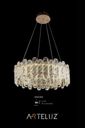 ARTELUZ LUXURY ÇİZGİ MODEL KRISTAL AVİZE - 1