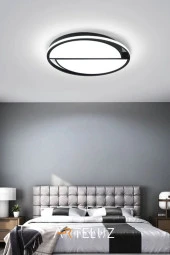 ARTELUZ KESİK YUVARLAK MODEL MODERN PLAFONYER AVİZE (50 CM) - 4