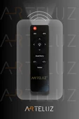 ARTELUZ Modern Çift Yuvarlak Model Plafonyer Led Avize Tavan Model 3 Renk Avize Salon Led Lambası Kumandalı - 7