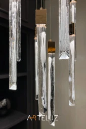ARTELUZ Luxury Buz Kırığı Model Modern Avize - 4