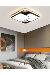 ARTELUZ Modern Şık Plafonyer Led Avize Tavan Model 3 Renk Avize Salon Led Lambası Kumandalı - 4