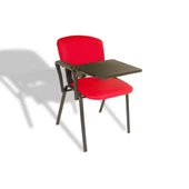 Form Hareketli Kollu Konferans Sandalyesi - Kırmızı - 1