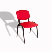 Form Ofis ve Toplantı Sandalyesi - Kırmızı - 1