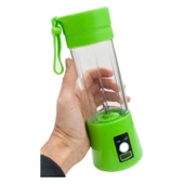 El Blender Yeşil Portatif Taşınabilir USB Şarjlı Mikser 380 ml Fasel - 2
