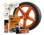 Foliatec Jant Metal Sprey Folyo Yüzey Kaplama Seti 2x400ml. Metalik Bakir Mat thumbnail 2