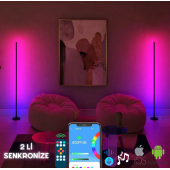 neeko Magic Pro Stick Sese Duyarlı Telefon Ve Kumanda Oda Aydınlatma Sistemi Pro Model 2 Li Senkronize - 1
