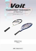 Voit Tournament Pro Tenis Raketi 27 Inch L2 Fosfor - 2