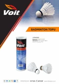 Voit Badminton Topu 6'LI - 1VTAKIZBAD - 1