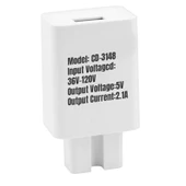 Powermaster Pm-20353 Motosiklet Elektirikli Bisiklet Scooter Şarj Girişini Powerbank Girişine Çevirici Dönüştürücü - 2