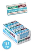 Venton Vit assist Gum A B1 C ve D Vitamini Ilaveli Tatlandırıcılı Sakız - 1